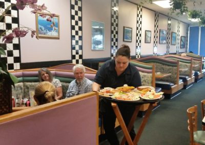 Homemade dessert selection